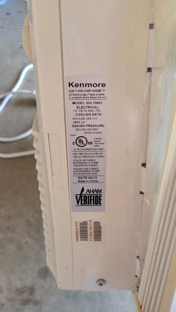 Kenmore AC Window Unit 5,000 BTU for Sale in Fort Worth, TX OfferUp