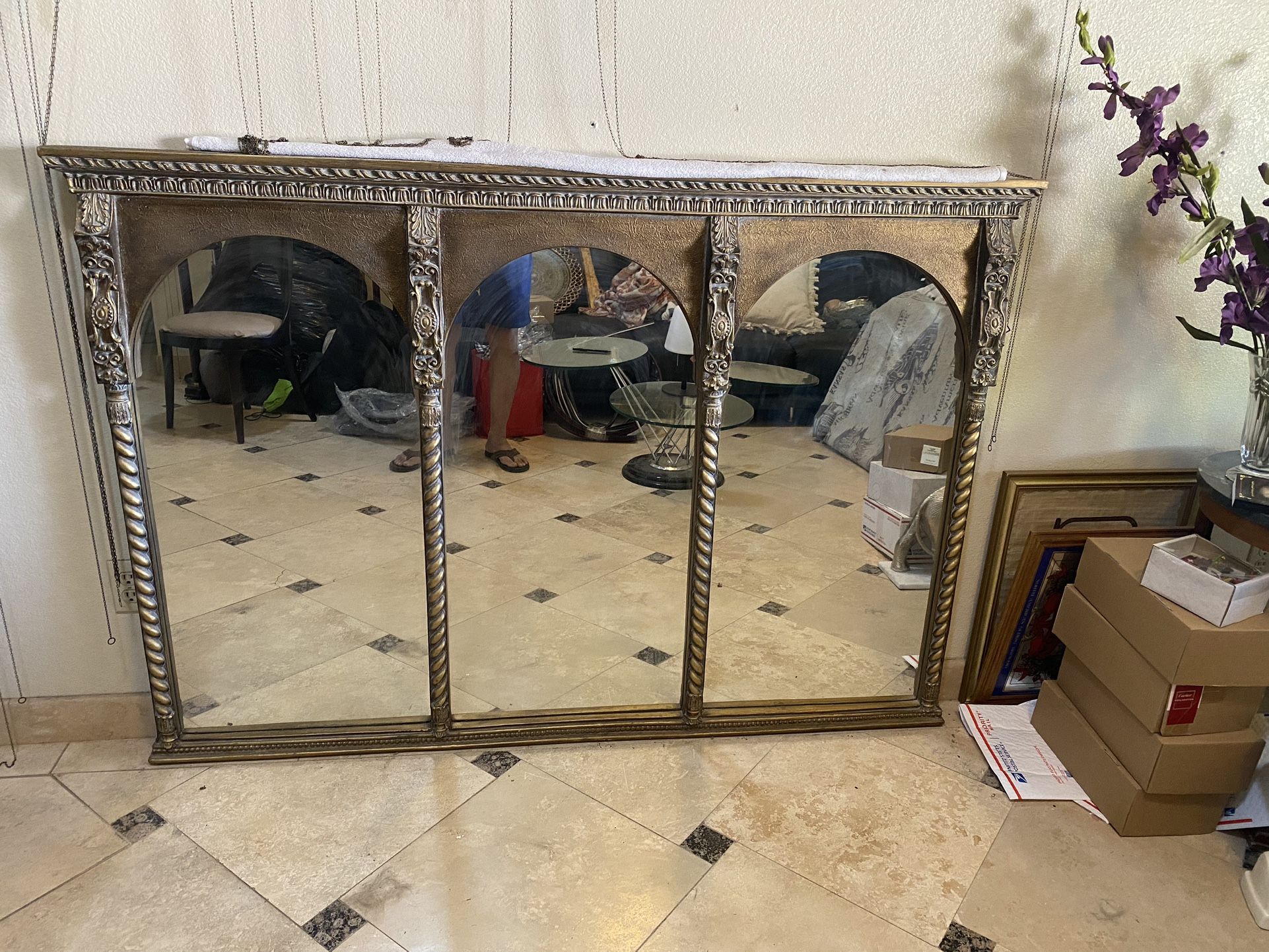 Antique mirror