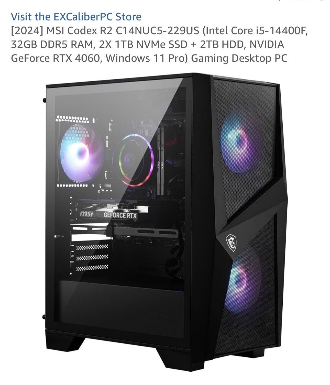 Gaming PC - MSI