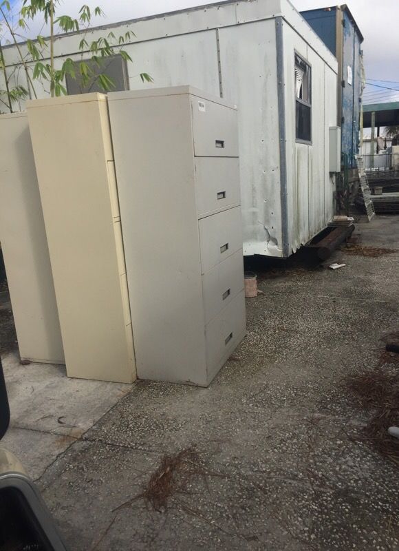 5 drawer file cab metal