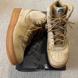 Nike Air Force 1 High 'Flax' Size 10