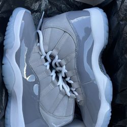 Cool grey Jordan 11s 