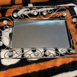 Perfume Tray Pre-owned . W 13” D 8 1/2” . 