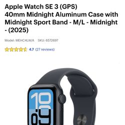 Apple Watch SE 3