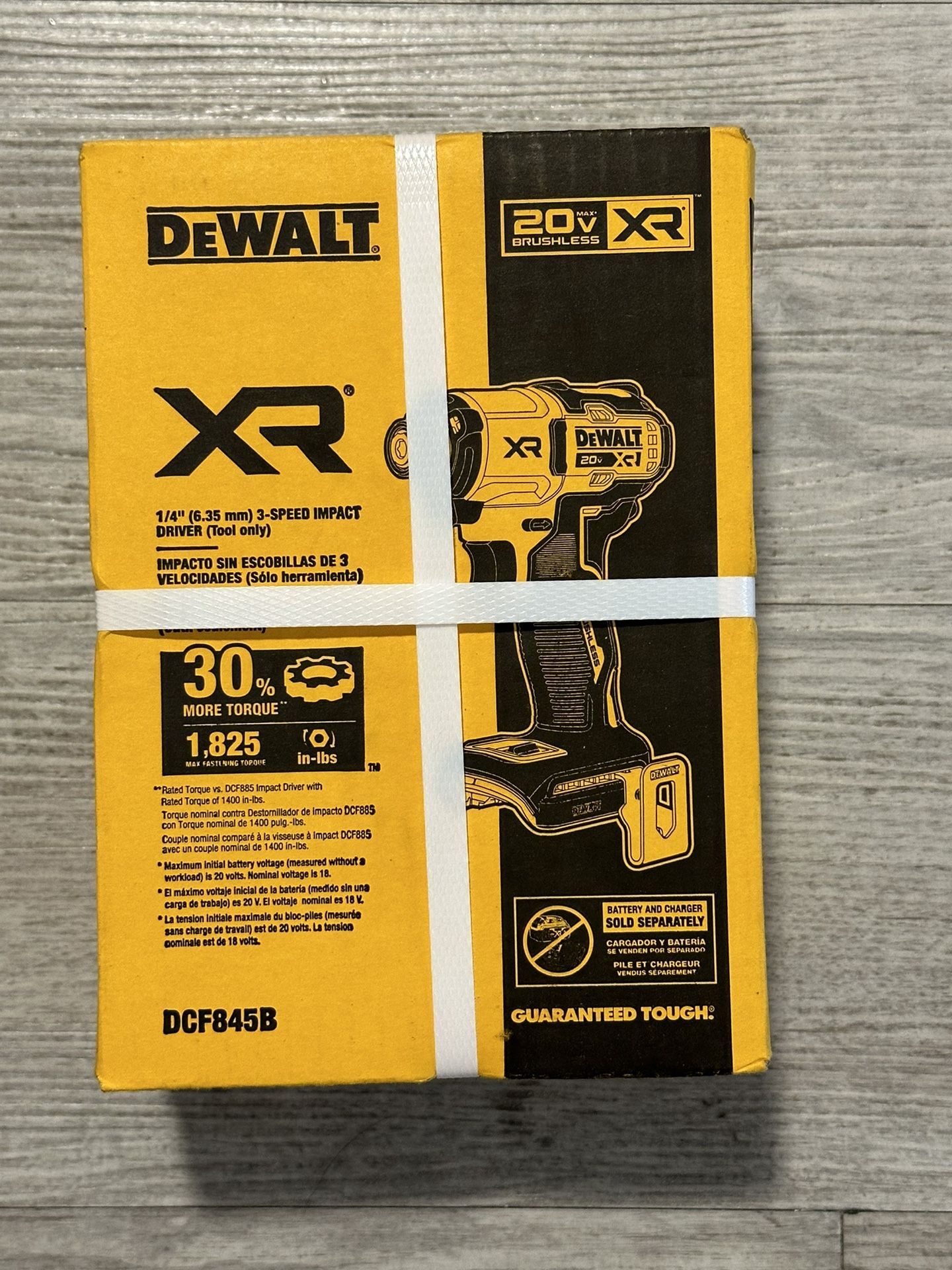 DEWALT XR Impact DCF845B