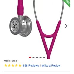 NWB New raspberry Littmann stethoscope IV Cardiology 