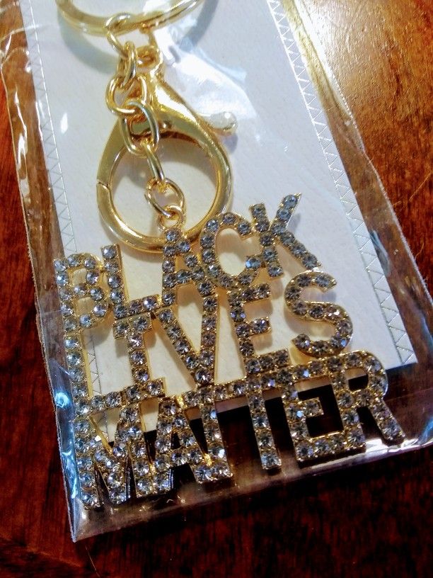 NEW Black Lives Matter Keychain/Handbag Decor