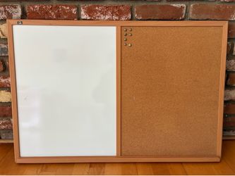 Whiteboard/Corkboard Combo