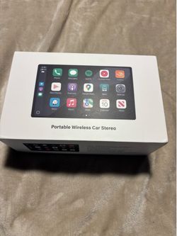 Portable wireless car stereo