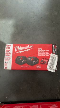 Milwaukee 5.0 batteries