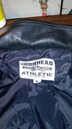Ironhead athletic wool Blue Jackets coat