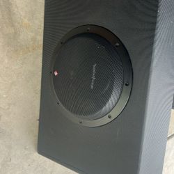 rockford fosgate p-300 10 (great condition)