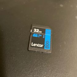 Lexar 32GB 120mb SDXC