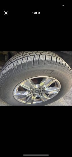18” F150  Lariat Wheels And Michelin Tires 90% Tread! Wheels in great condition 18”  all Tires are Michelin 265/65/18only have about 5,000 miles on th