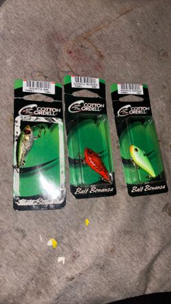Cotton Cordell Mini Crankbait 3 Different Colors