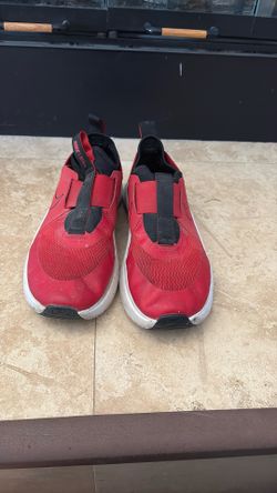 Red Nike Slip On Shoes Size 7Y