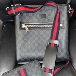 Gucci Shoulder Bag & Wallet Matching Combo