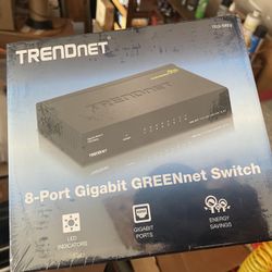 Trend Net 8 Port Gigabit Network Switch 