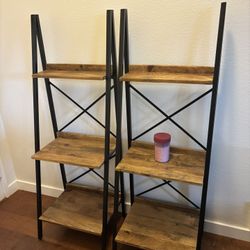 Ladder Shelves 