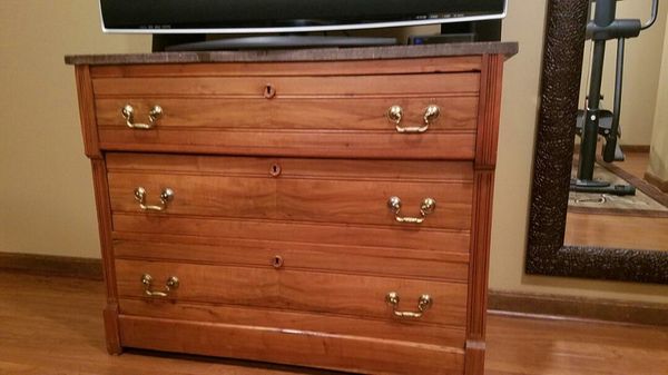 Gorgeous Antique Dresser Marble Top For Sale In Wyoming Oh Offerup