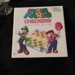 Super Mario Brothers Collectors Edition Checkers