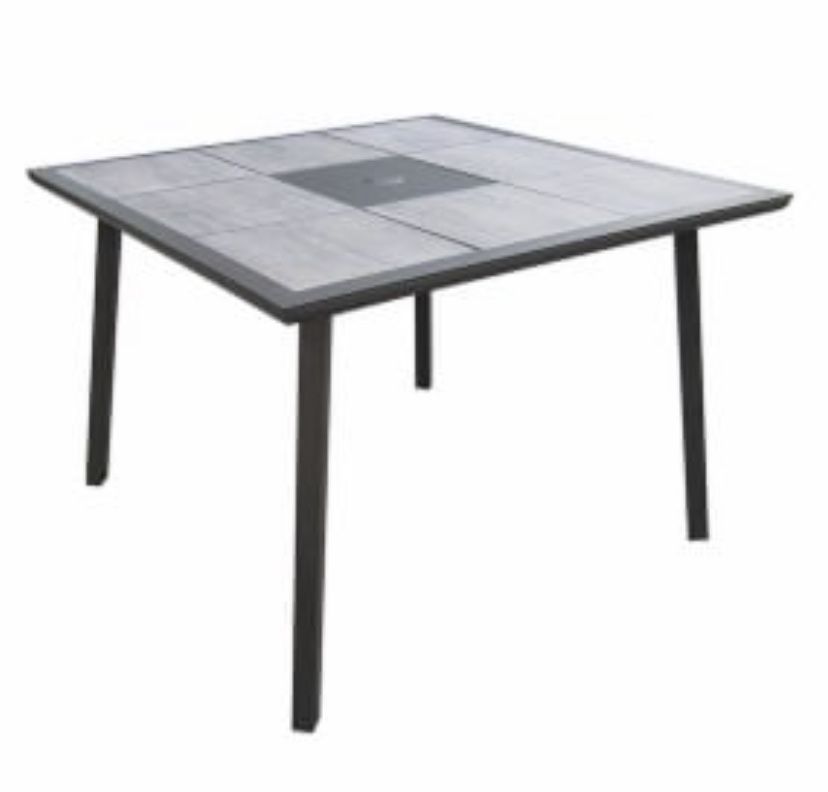 Peyton Square Tile Top Patio Dining Table 