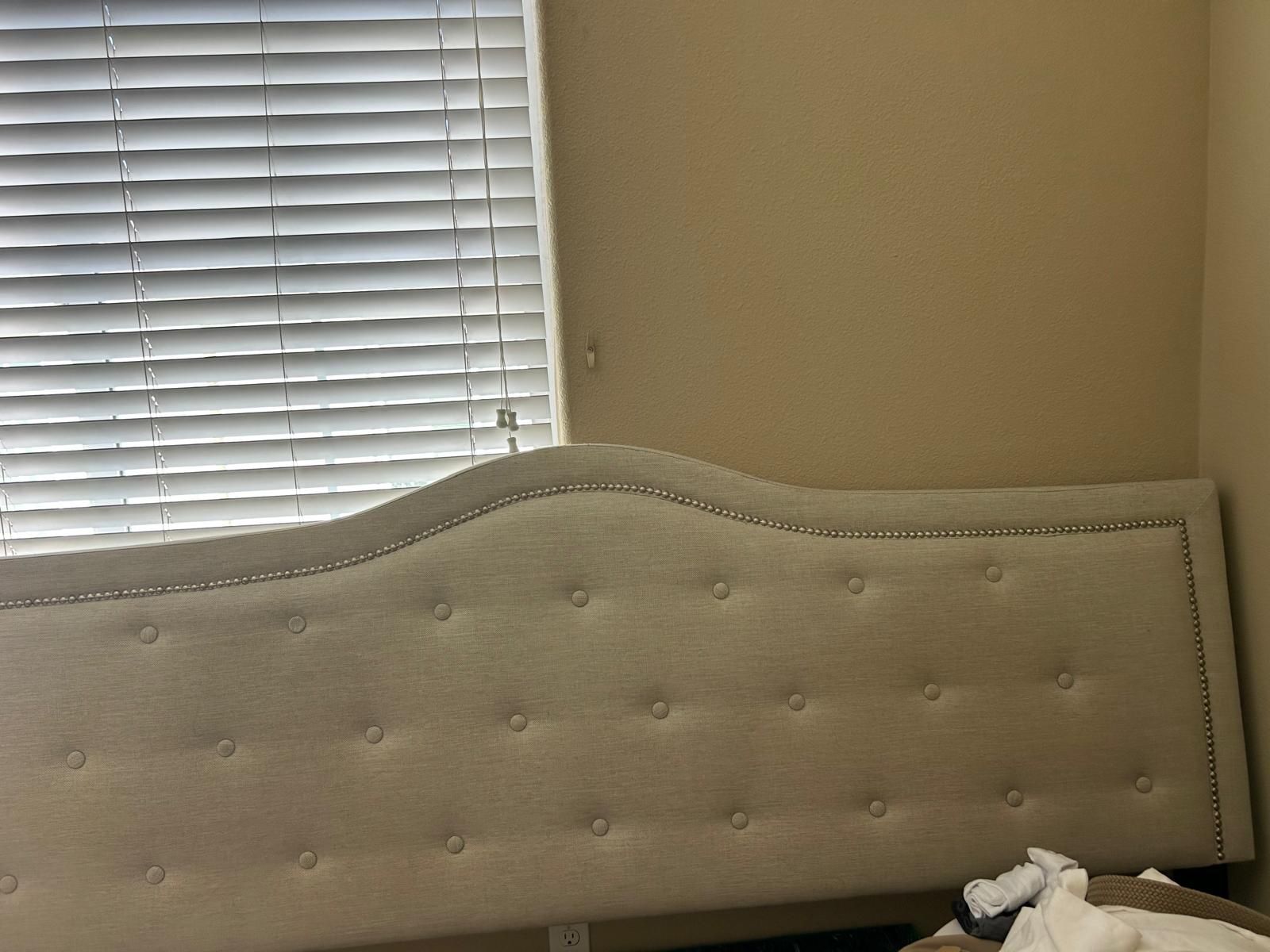 FREE King Headboard & Box spring