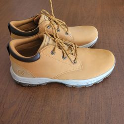 Skechers Knowlson Ramhurst Men’s 12 Boots Wheat Leather Ankle Chukka New
No Box. Worn once inside the house.
Weight 1lb 15oz plus shipping materials.