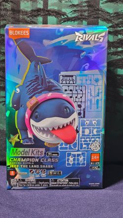 Blokees Marvel Rivals Jeff the land Shark model kit