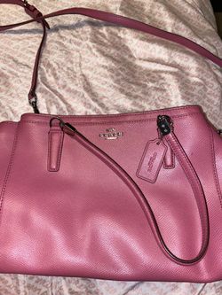 Pink Coach Bag Authentic