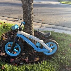 Chillafish Balance Bike and Lightening McQueen Bike $15