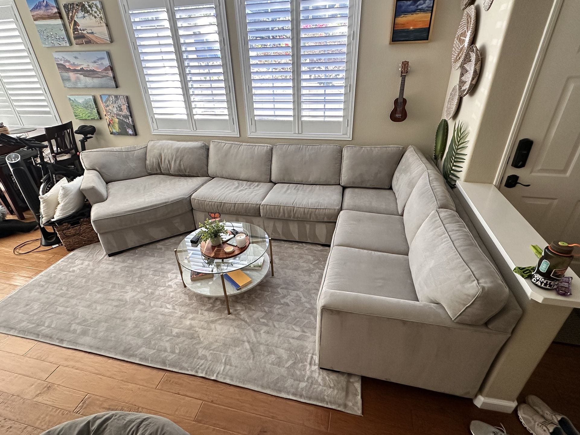 Grey sectional Sofa