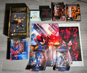 (Read description) Sh figuarts, Jakks pacific, and third party figures