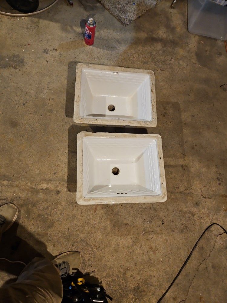 Sinks (2) Under Mount Bathroom Beautiful
