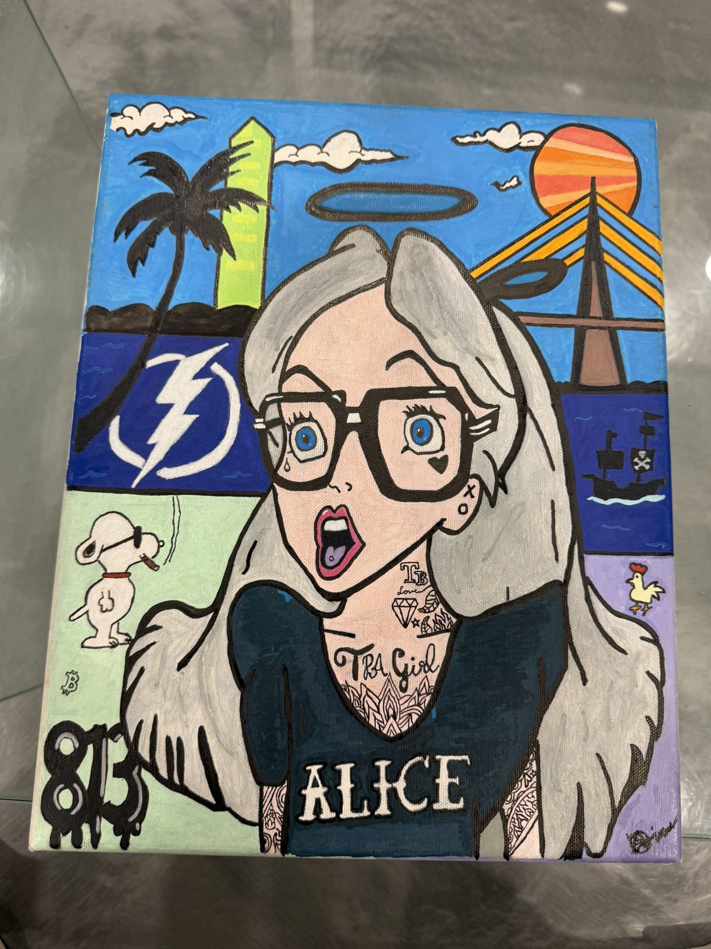 Alice x Tampa - Pop Art Piece