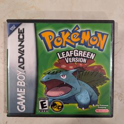 Pokemon Leaf Green GBA