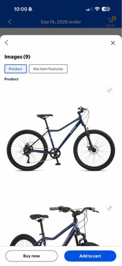 BRAND NEW Schwinn Junction Hybrid Bike – 27.5" Wheels – 7 Speed – Navy Blue