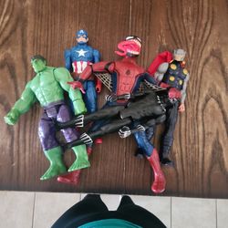 12 In Action Heros & TMNT