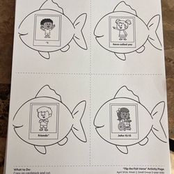 Bible verse flip card game activity