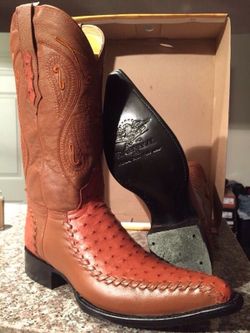 Bota avestruz original