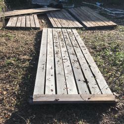 Heavy Duty Pallets 152 Inches Long By 3 Feet Almost 4