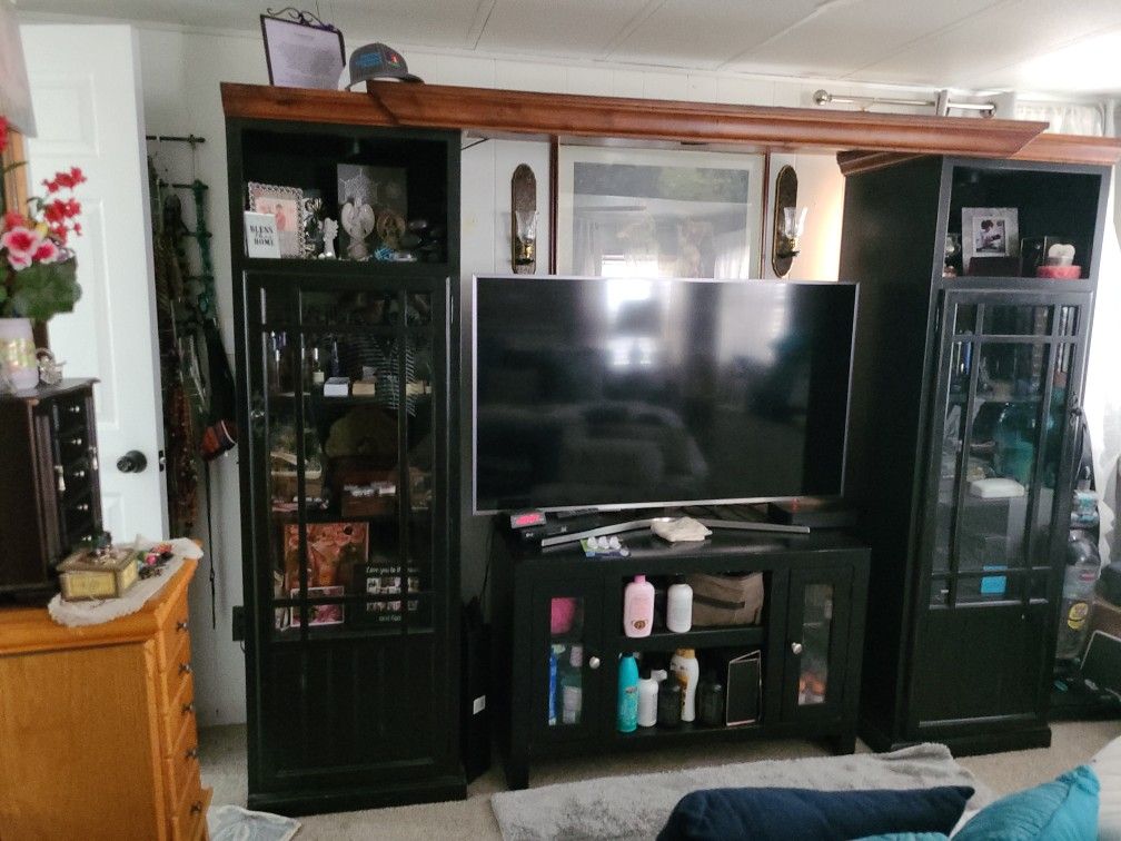 Entertainment Centerincludes  Tv Stand 350$