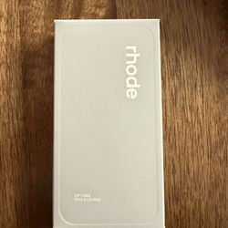 rhode lip phone case 