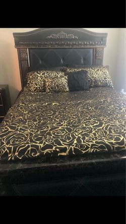 Bed and dresser