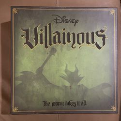 Ravensburger Disney Villainous: The Worst Takes It All Strategy Board Game for Age 10 & up. New/unopened.