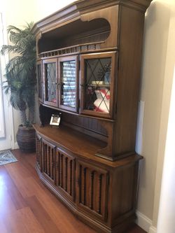 Vintage china cabinet