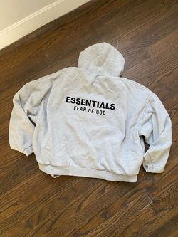 Fear of God Essentials Pullover Hoodie Grey 2XL