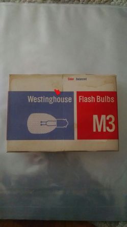 Westinghouse M3 Flash Bulbs