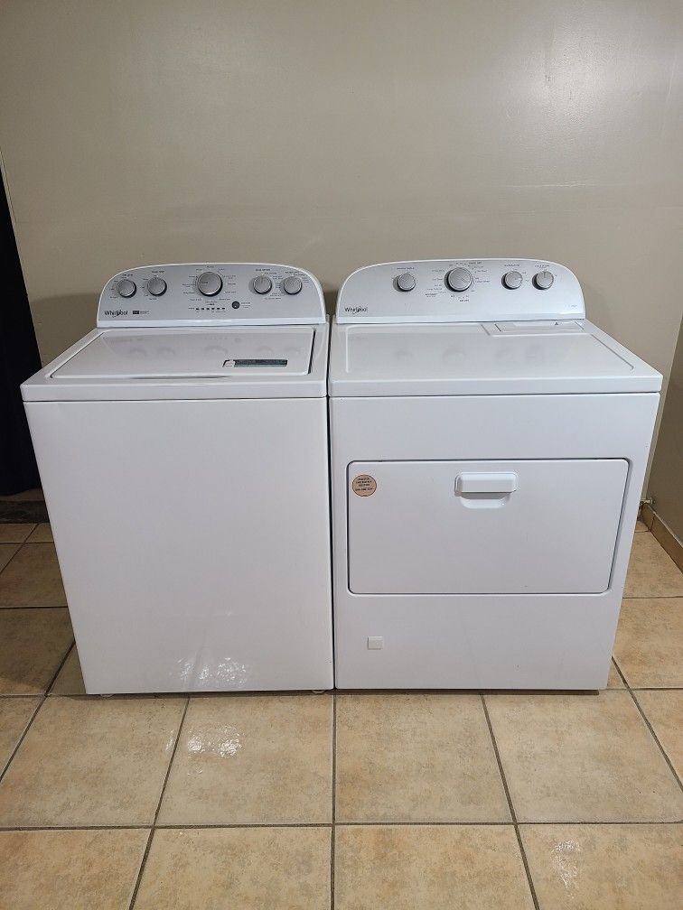 .Whirlpool Washer And Gas Dryer Free Deliver And Install 3 Month Warranty