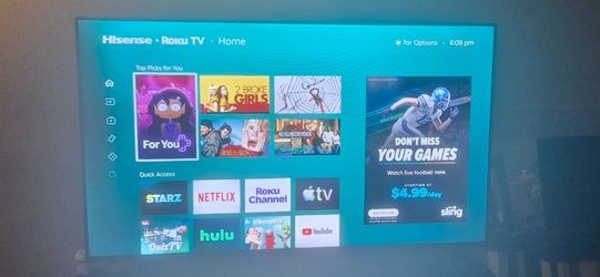 Hisense 55 inch TV